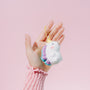 Unicorn Plush Keychain - White