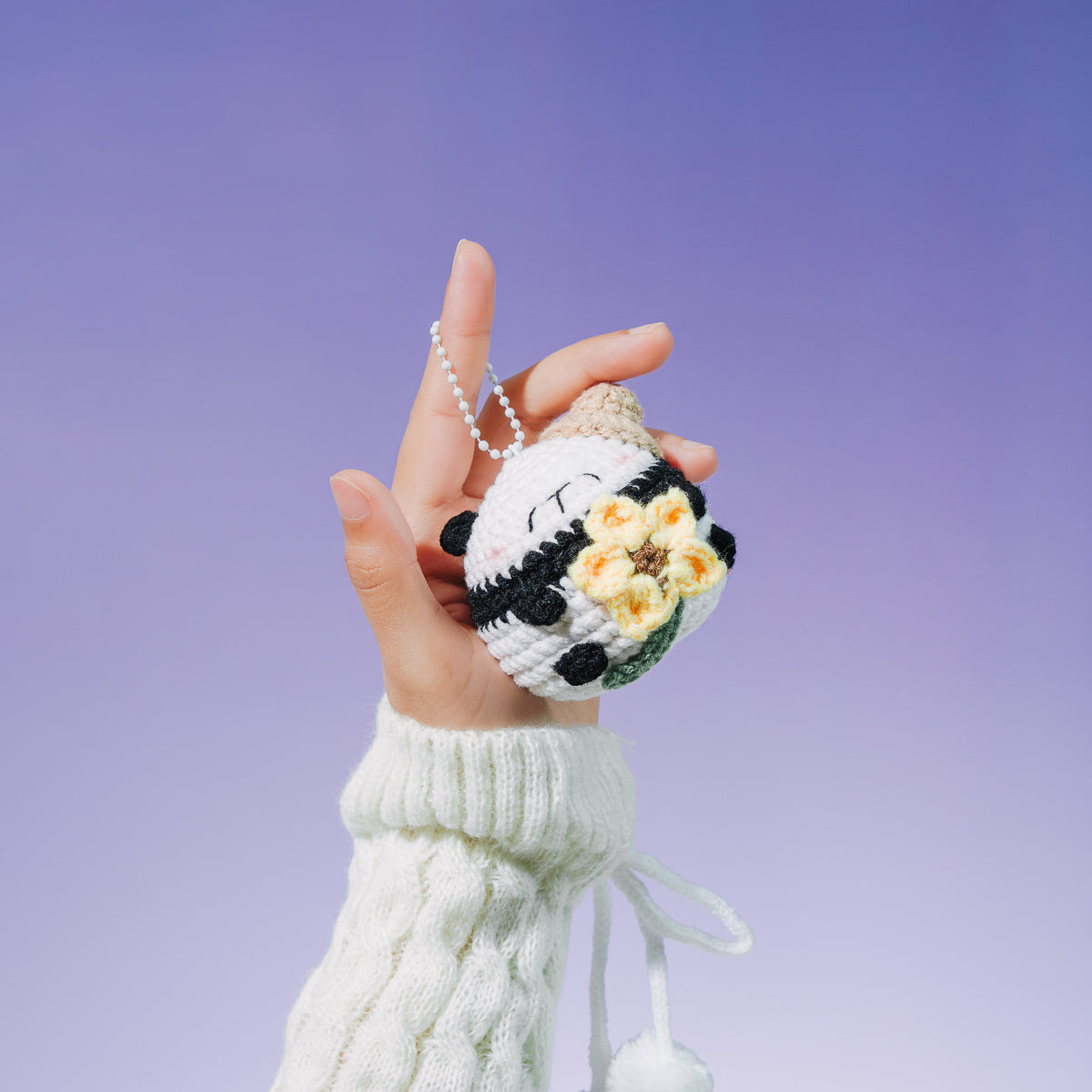 Panda Plush Keychain