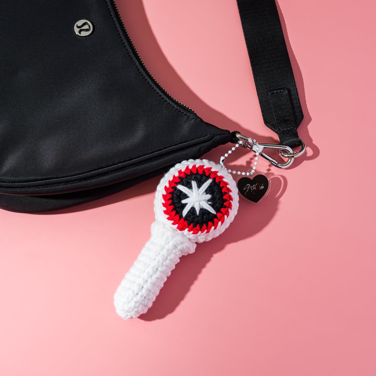 Stray Kids Inspired Light Stick Plush Keychain