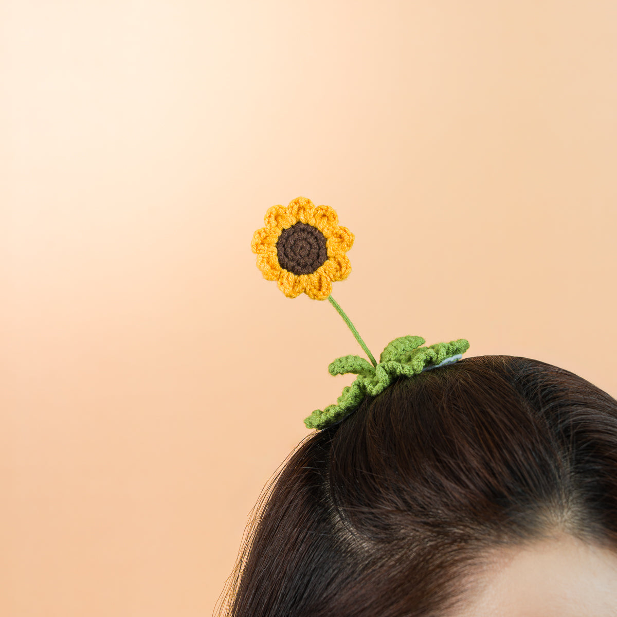 Daisy Hair Clip - Yellow