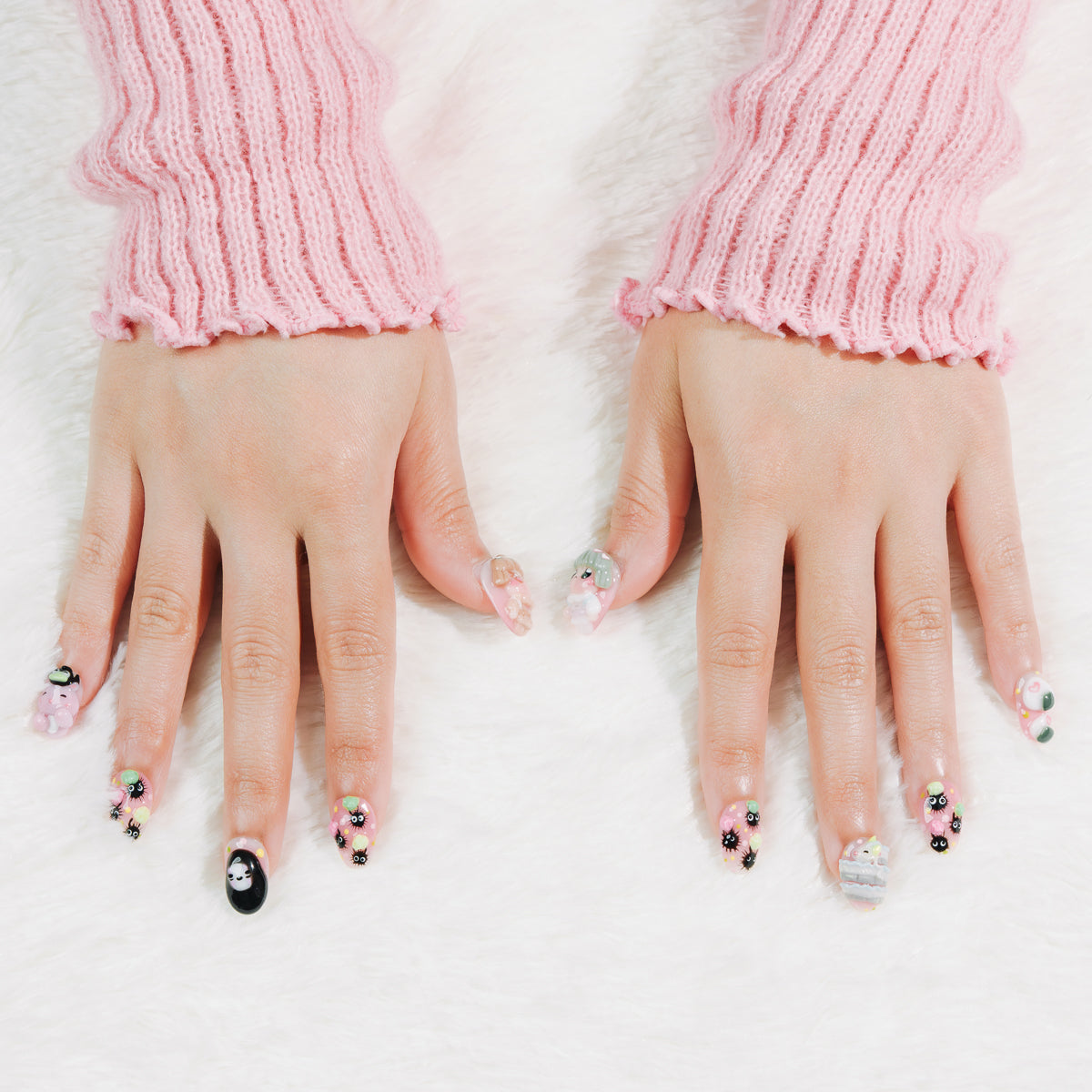 Spirited Away Inspired Press On Nails