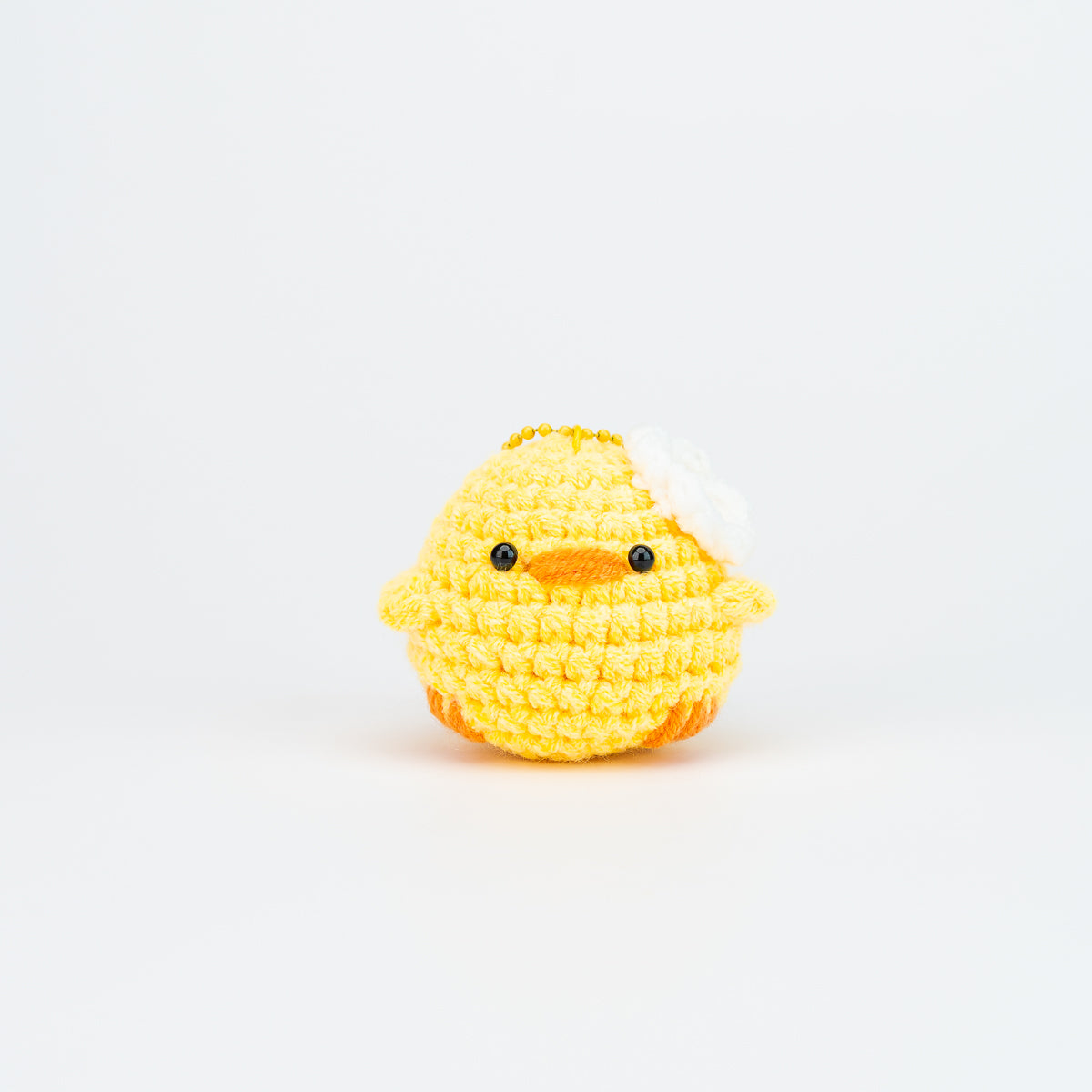 Baby Chick Plush Keychain