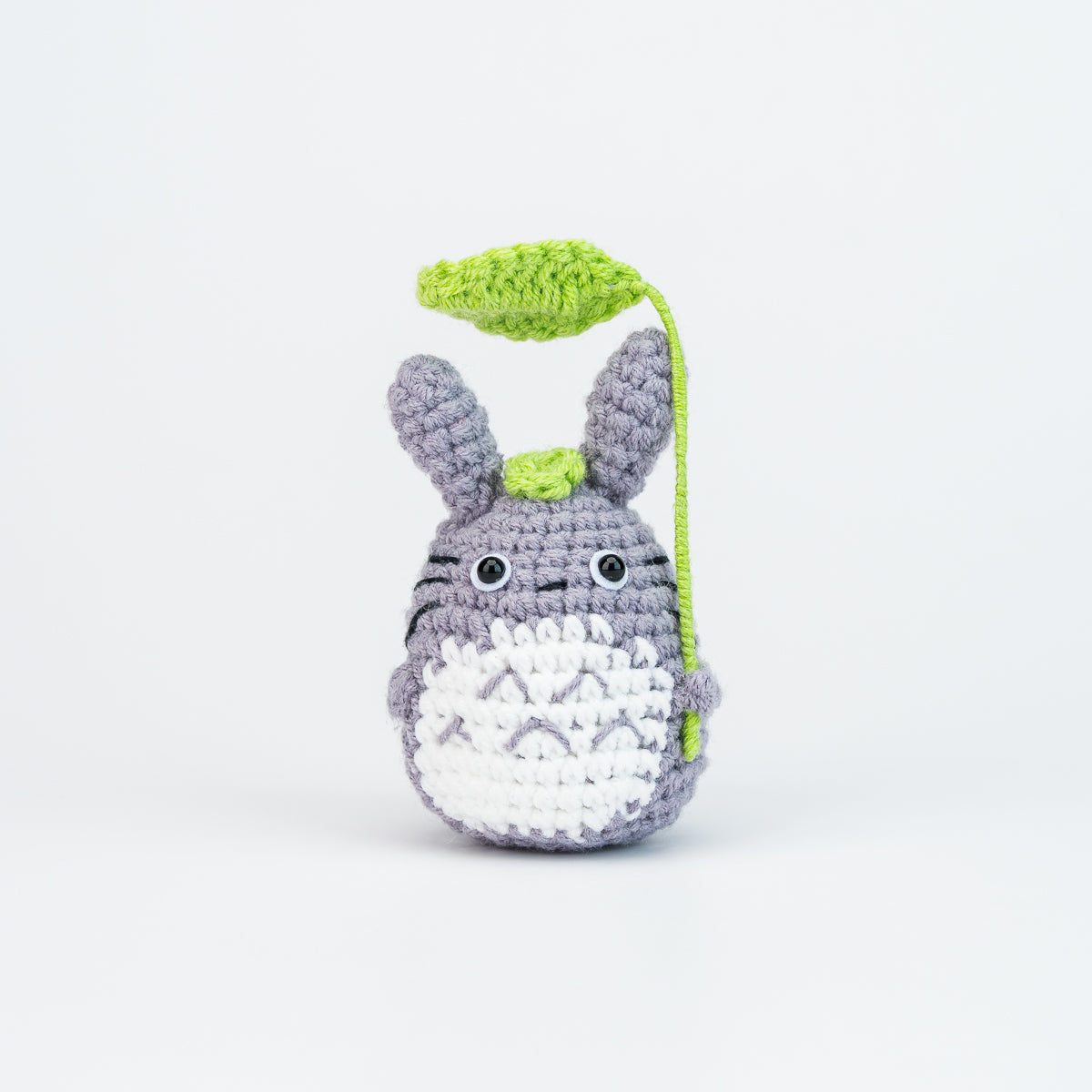 Totoro Inspired Plush Keychain