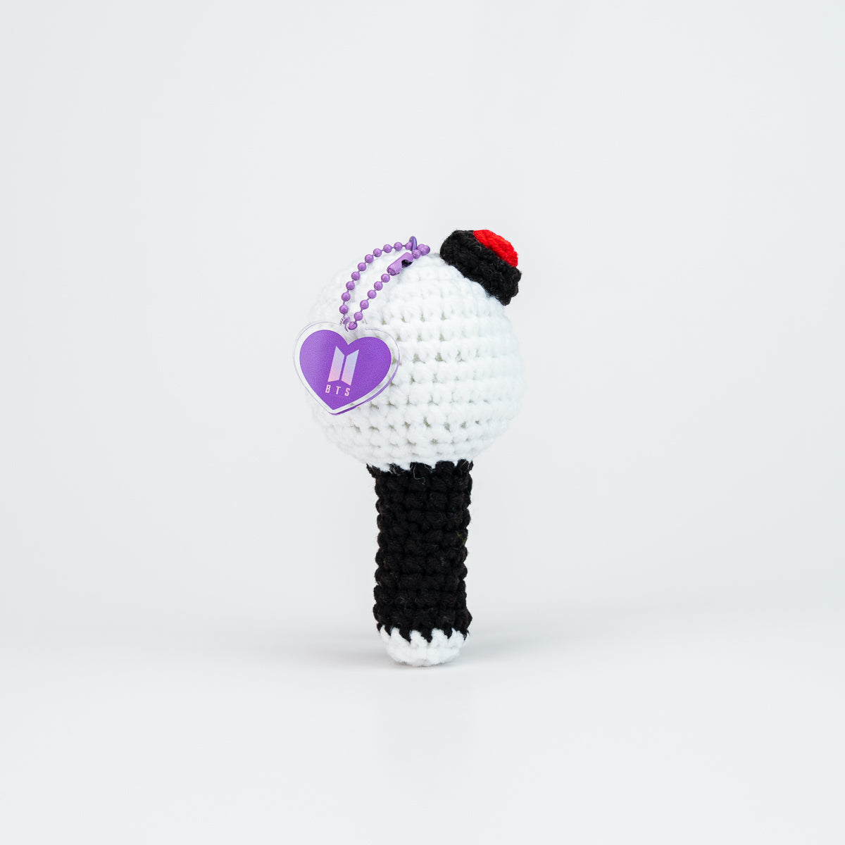 BTS Inspired Light Stick Plush Keychain