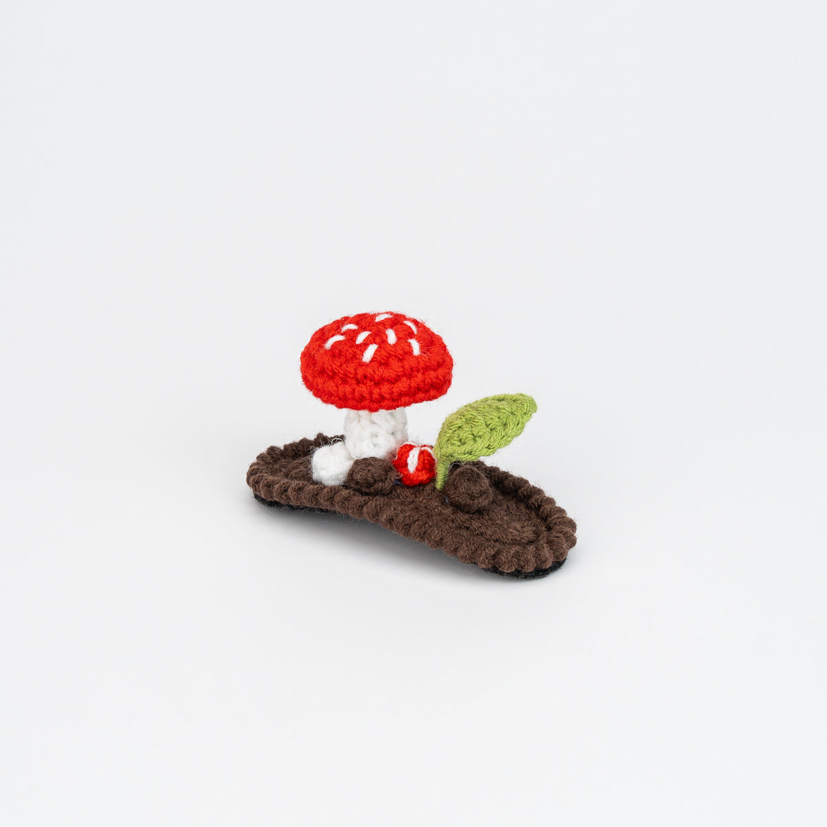 Mushroom Hair Clip